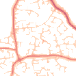 Daytime road noise heatmap for SK10 3RW