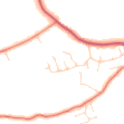 Daytime road noise heatmap for SK10 4AJ