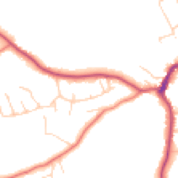 Daytime road noise heatmap for SK10 4BB