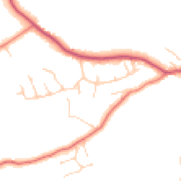 Daytime road noise heatmap for SK10 4BD