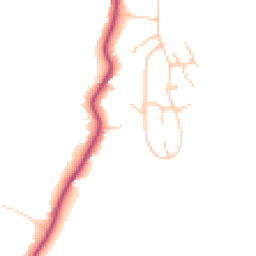 Daytime road noise heatmap for SK10 4BL