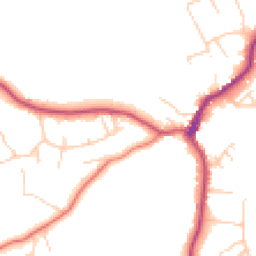 Daytime road noise heatmap for SK10 4BP