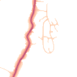 Daytime road noise heatmap for SK10 4DA