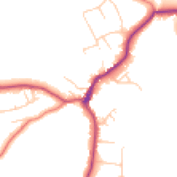 Daytime road noise heatmap for SK10 4DG