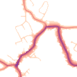 Daytime road noise heatmap for SK10 4DL