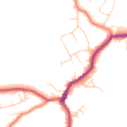 Daytime road noise heatmap for SK10 4DP