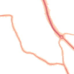 Night-time road noise heatmap for SK10 4HA