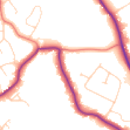 Daytime road noise heatmap for SK10 4HD