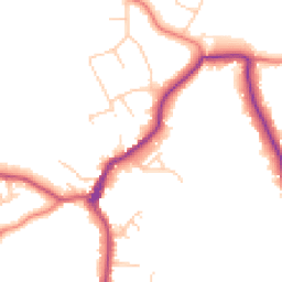 Daytime road noise heatmap for SK10 4HP
