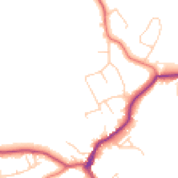 Daytime road noise heatmap for SK10 4JJ