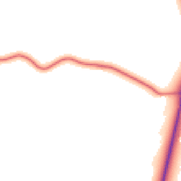 Daytime road noise heatmap for SK10 4LF