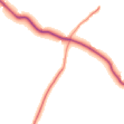 Daytime road noise heatmap for SK10 4LN