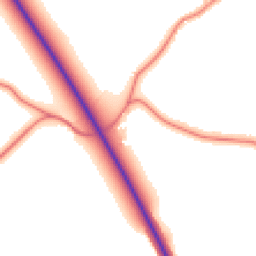 Daytime road noise heatmap for SK10 4TT