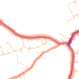 Daytime road noise heatmap for SK10 4UR