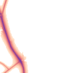 Daytime road noise heatmap for SK10 4UW
