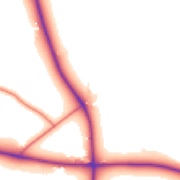 Daytime road noise heatmap for SK10 4YU