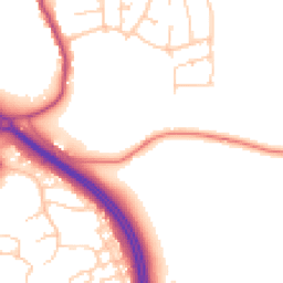 Daytime road noise heatmap for SK10 5AH