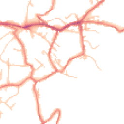 Daytime road noise heatmap for SK10 5BR