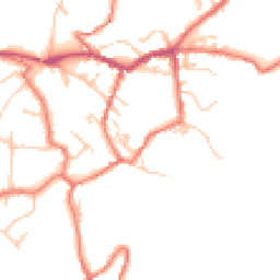 Daytime road noise heatmap for SK10 5BW