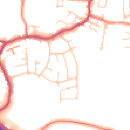 Daytime road noise heatmap for SK10 5DZ