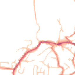 Daytime road noise heatmap for SK10 5JT