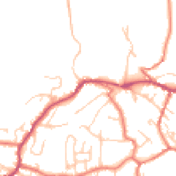 Daytime road noise heatmap for SK10 5JY