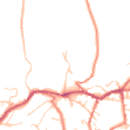 Daytime road noise heatmap for SK10 5JZ
