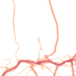 Daytime road noise heatmap for SK10 5LD