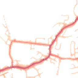 Daytime road noise heatmap for SK10 5LJ