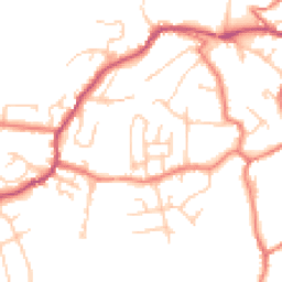 Daytime road noise heatmap for SK10 5NR