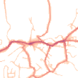 Daytime road noise heatmap for SK10 5PZ
