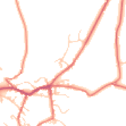 Daytime road noise heatmap for SK10 5QY