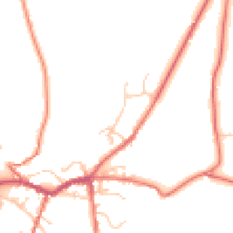 Daytime road noise heatmap for SK10 5QZ