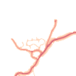Daytime road noise heatmap for SK10 5UY