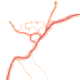 Daytime road noise heatmap for SK10 5XE