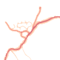 Daytime road noise heatmap for SK10 5XR