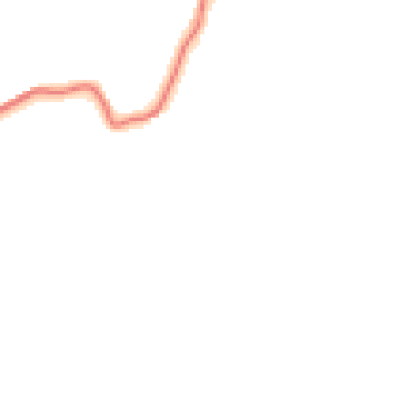 Night-time road noise heatmap for SK11 0AJ
