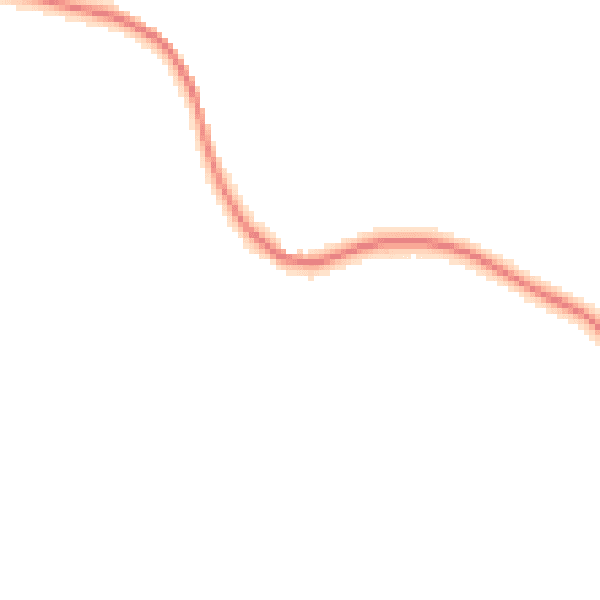 Night-time road noise heatmap for SK11 0AW