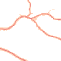 Daytime road noise heatmap for SK11 0AX