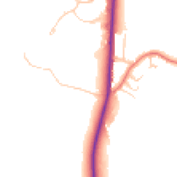 Daytime road noise heatmap for SK11 0BP