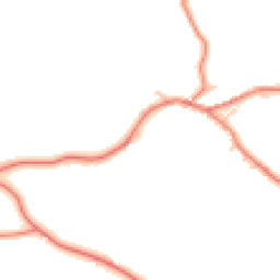 Daytime road noise heatmap for SK11 0DL
