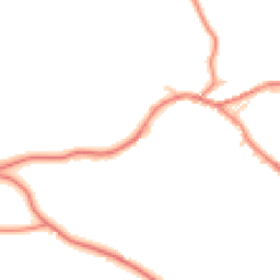 Daytime road noise heatmap for SK11 0DN