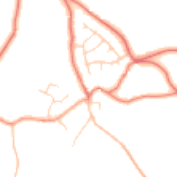 Daytime road noise heatmap for SK11 0DT
