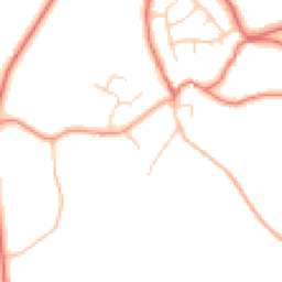 Daytime road noise heatmap for SK11 0EA