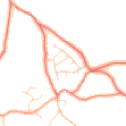 Daytime road noise heatmap for SK11 0EN