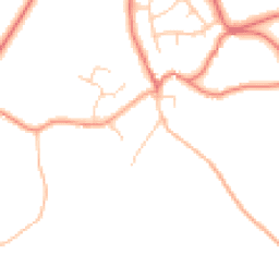 Daytime road noise heatmap for SK11 0HT