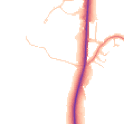 Daytime road noise heatmap for SK11 0JZ