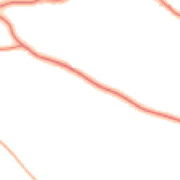 Daytime road noise heatmap for SK11 0LU