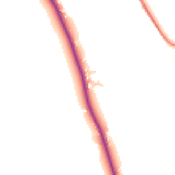 Daytime road noise heatmap for SK11 0PJ