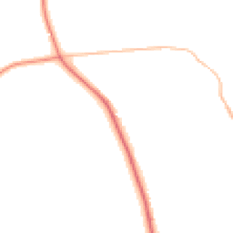 Night-time road noise heatmap for SK11 0PN